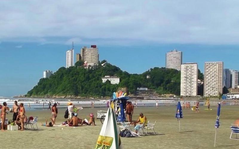 São Vicente Apartamento Na Praia De Itarare 아파트 외부 사진